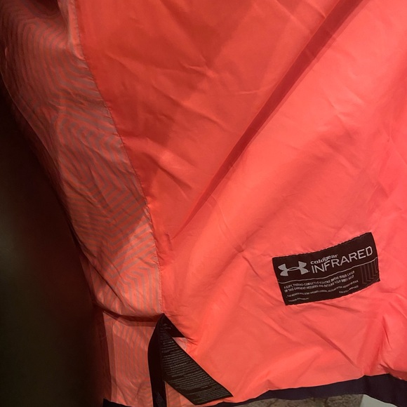 Under Armour Navy Coldgear Double Zipper Jacket - Picture 5 of 8